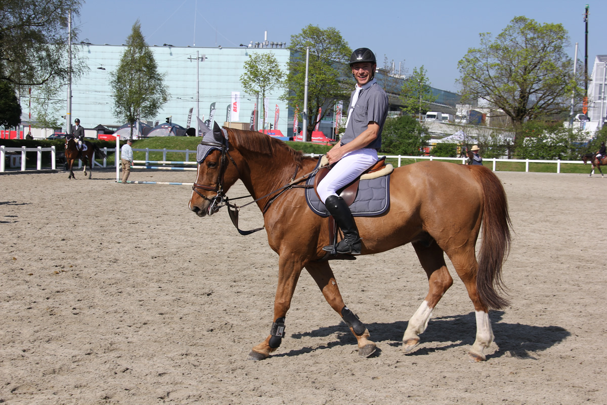 Cyrill Zuber mit Willibald